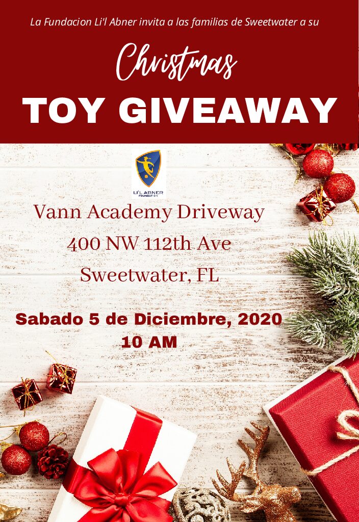 Christmas Toy Giveaway Li'l Abner Foundation