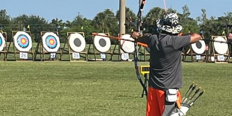 Archer Competing