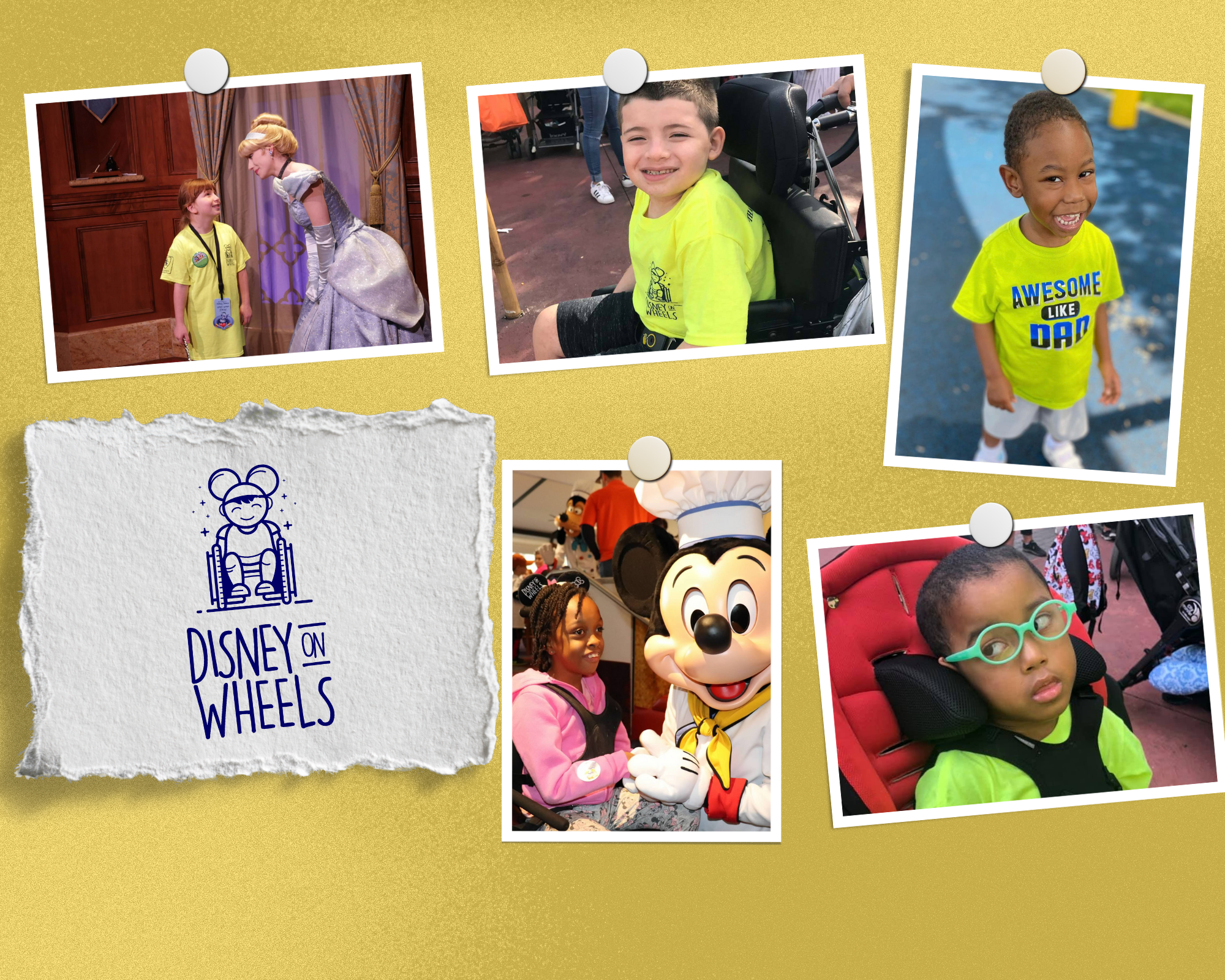 Disney on Wheels Collage