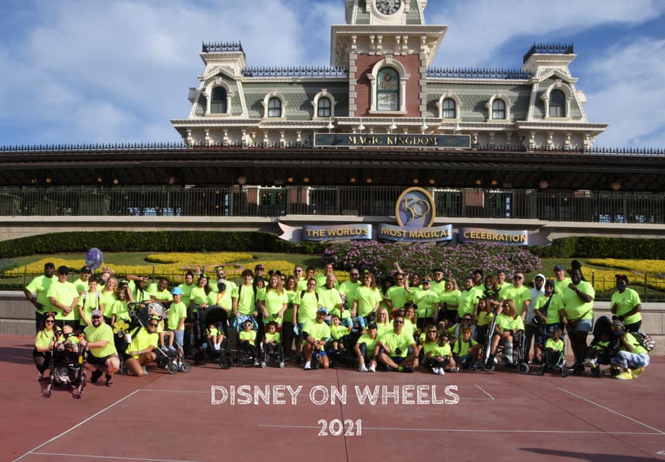 Group of Disney on Wheels