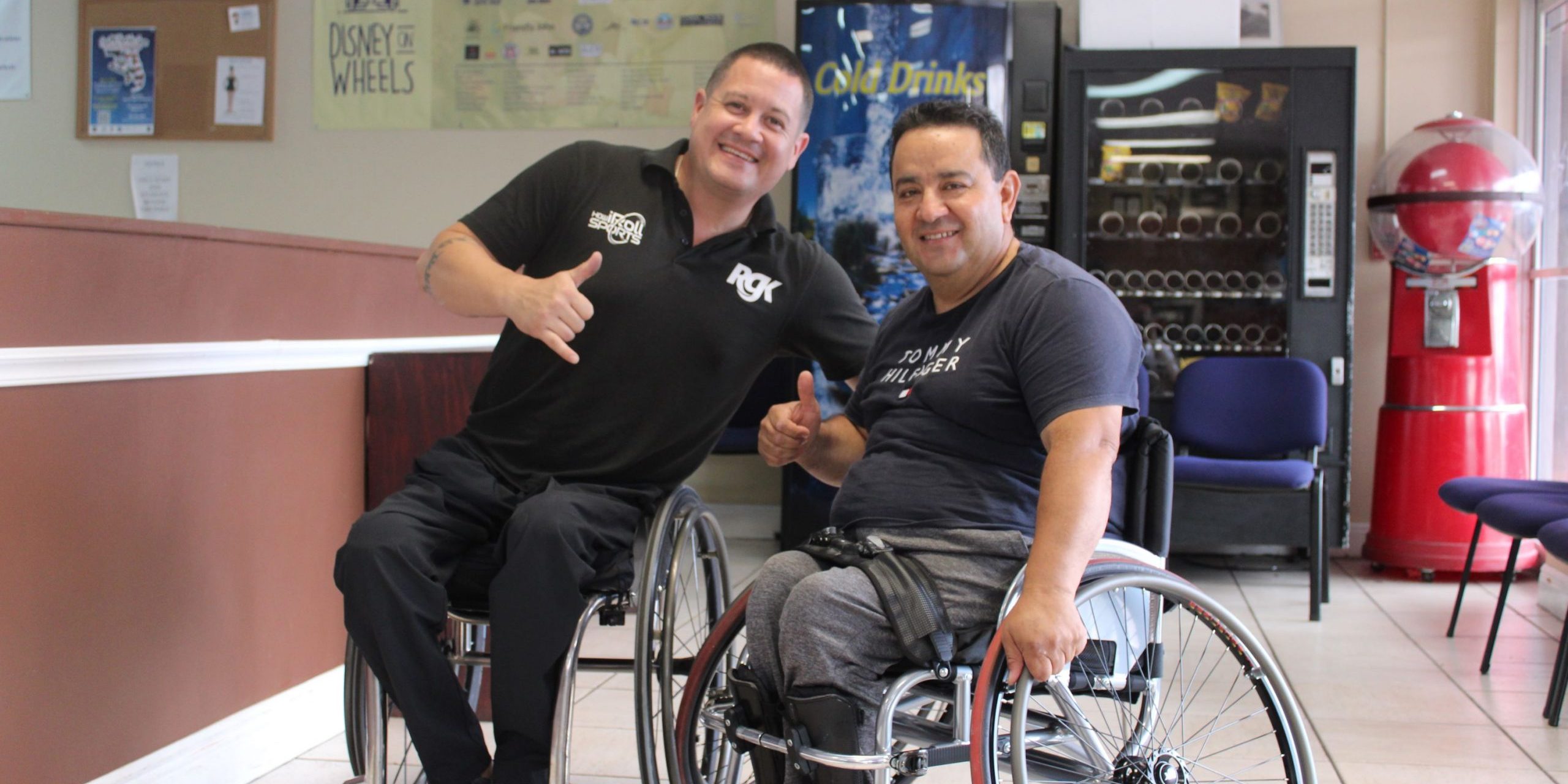 IMG_1545 Fernando Dibuje receiving his new wheelchair